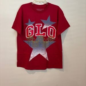 Glo Gang Red Olympics Tee Mems Large